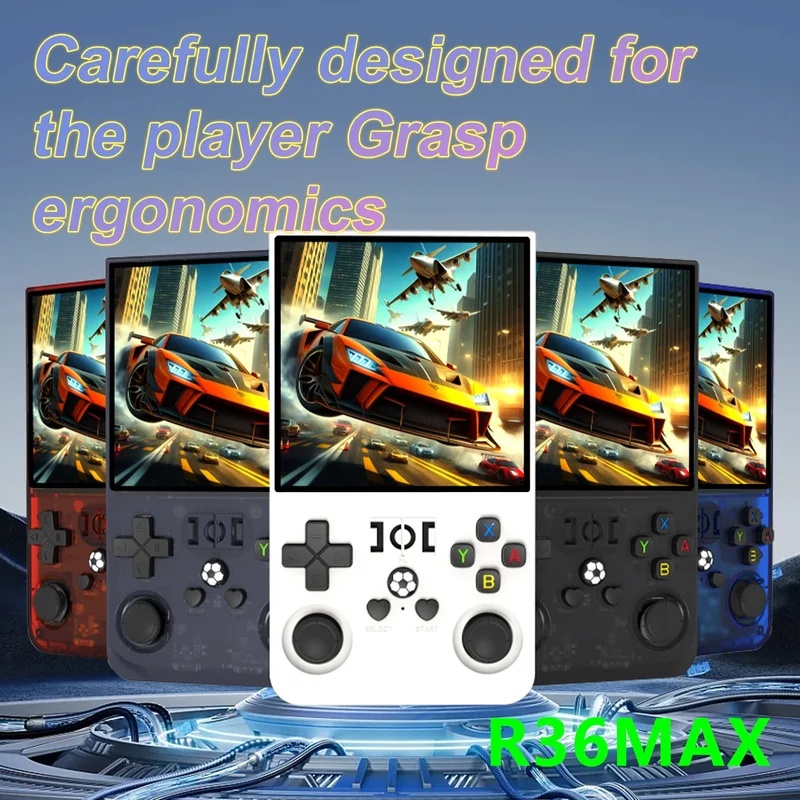 Retro Gaming R36S - 128G R36MAX Handheld Game Consol 4.0inch
