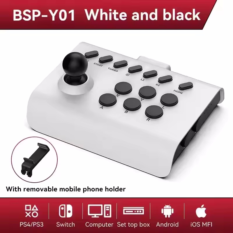 Retro Gaming Ps3 - Arcade Gamepad Bluetooth Controller For Switch