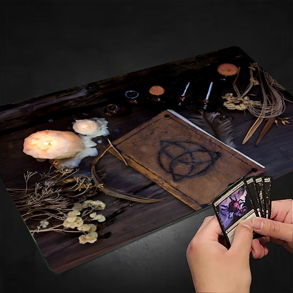 Mouse Gaming Retro - Large Desk Mat, Retro Occult Art