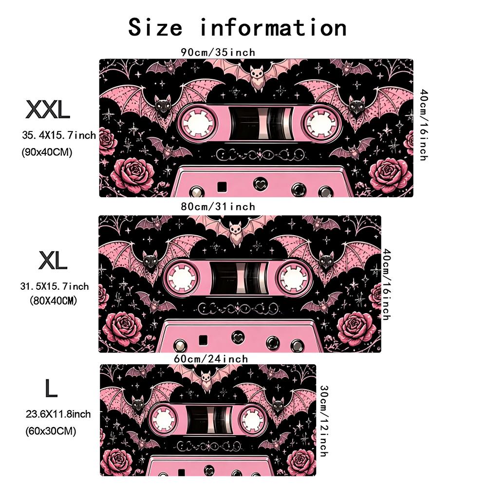 Pink Retro Cassette Tape Large - Mouse Gaming Retro ulasan dan harga