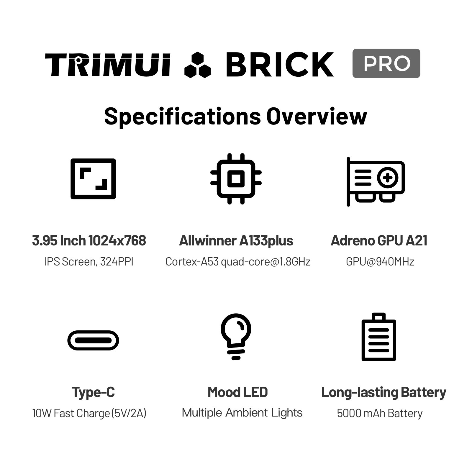 TRIMUI Brick Pro TG4040 Retro  - Retro Gaming Linux ulasan dan harga