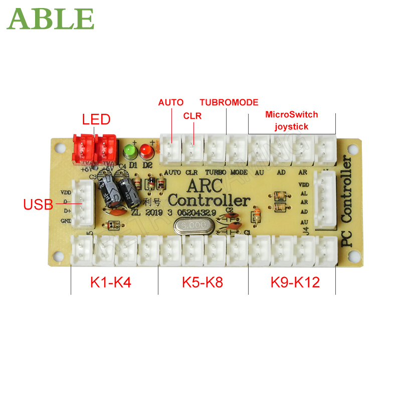 Arcade 2 Player Zero Delay Kit - Retro Gaming Shop ulasan dan harga