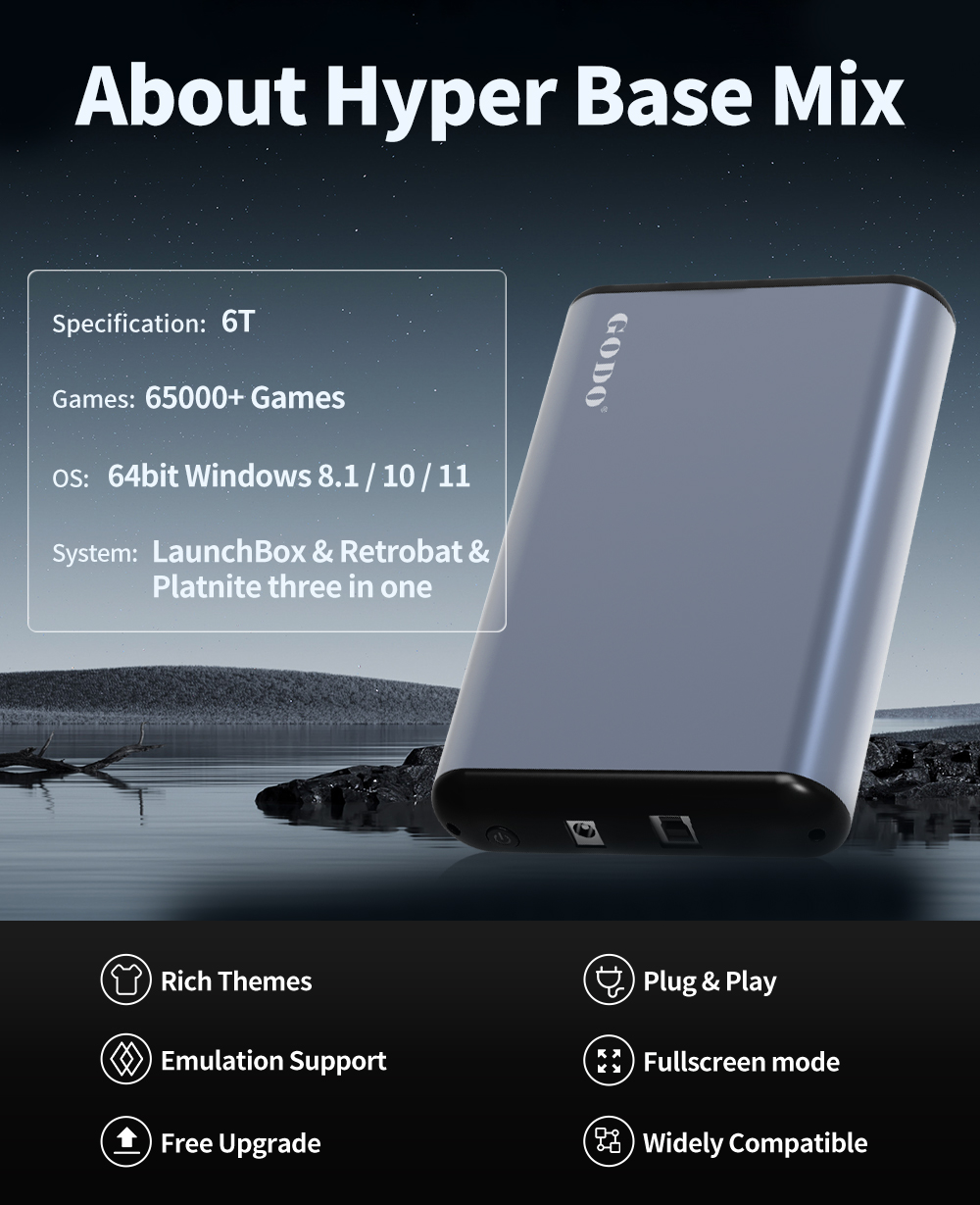 JMachen 6TB Portable Gaming HD - Retro Gaming Ps3 ulasan dan harga