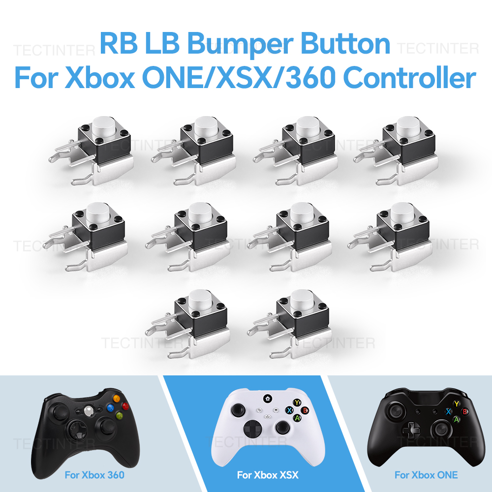 10Pcs Replacement RB LB Bumper - Retro Gaming Xbox 360 ulasan dan harga