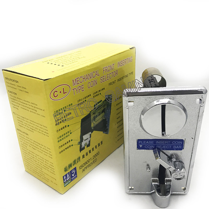 Mechanical Coin Acceptor Plast - Retro Gaming Shop ulasan dan harga