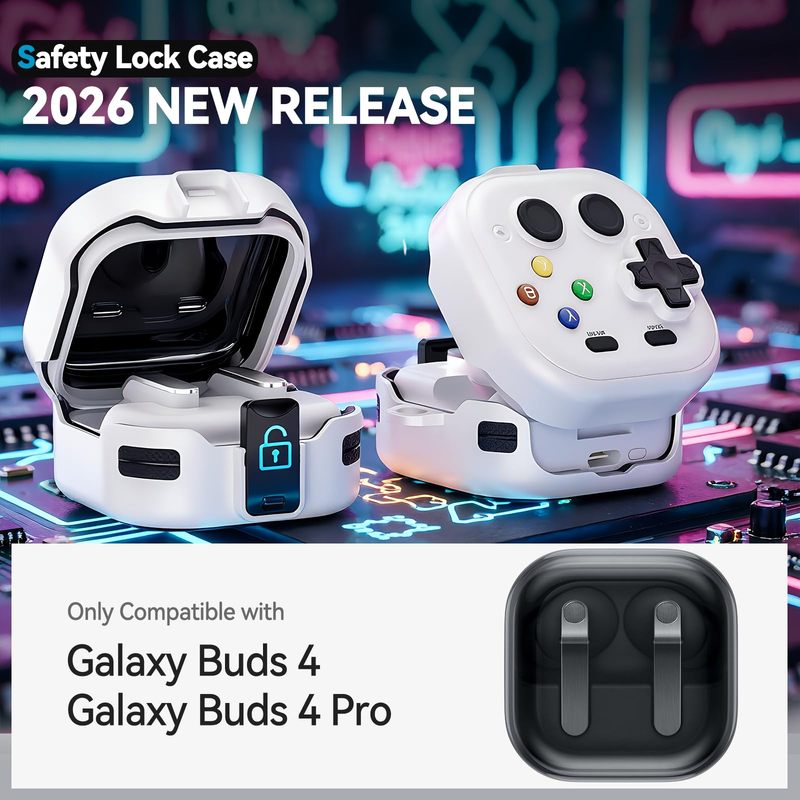 for 2026 Galaxy Buds Pro 4 Cas - Retro Gaming Design ulasan dan harga