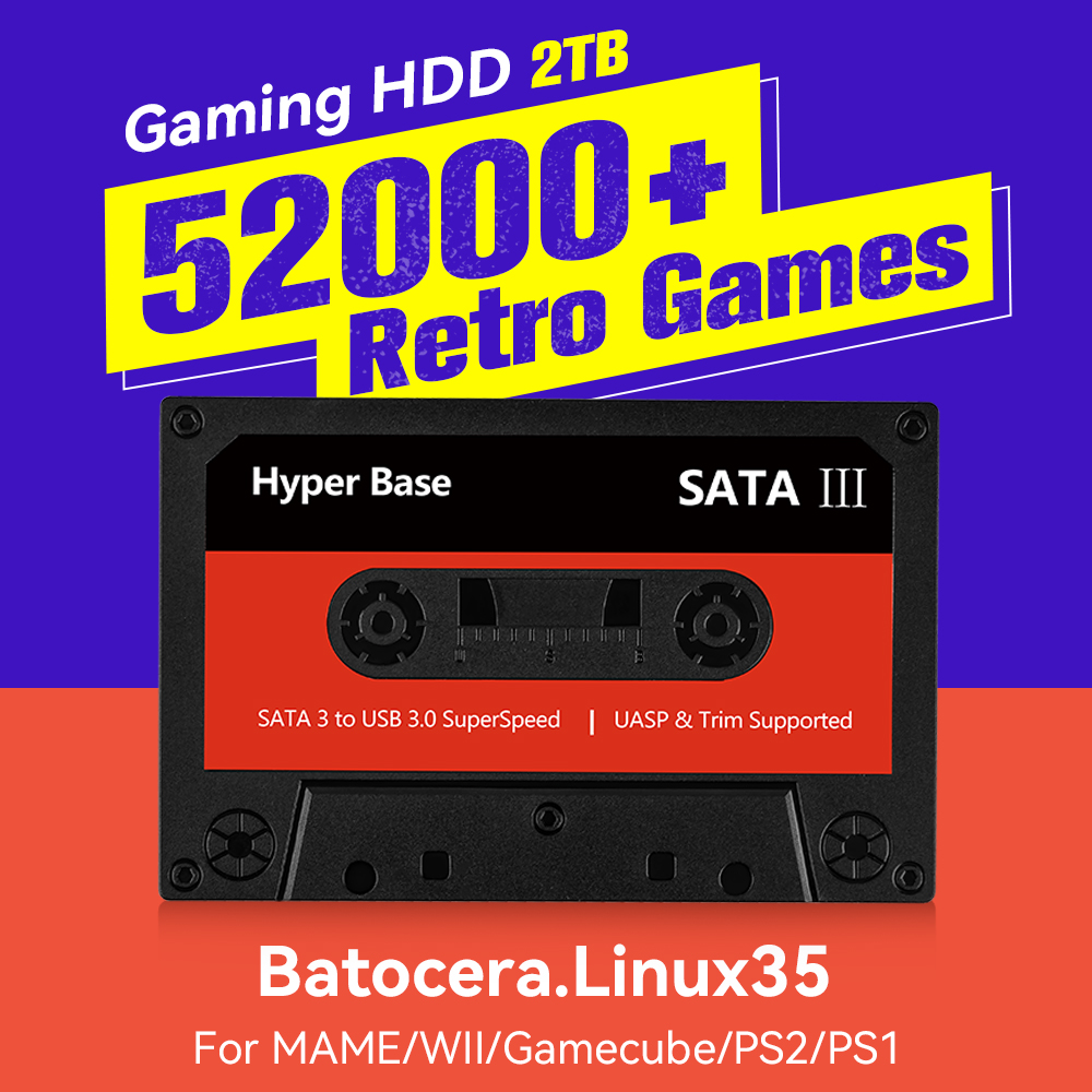 Batocera 500GB/2TB Retro Game  - Retro Gaming Ps3 ulasan dan harga