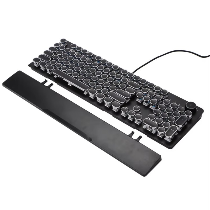 Typewriter Style Gaming Keyboa - Retro Gaming Uk ulasan dan harga