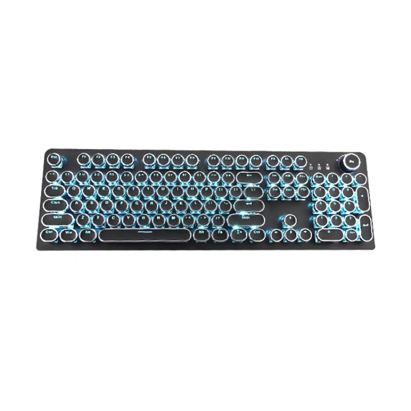 Typewriter Style Gaming Keyboa - Retro Gaming Uk ulasan dan harga