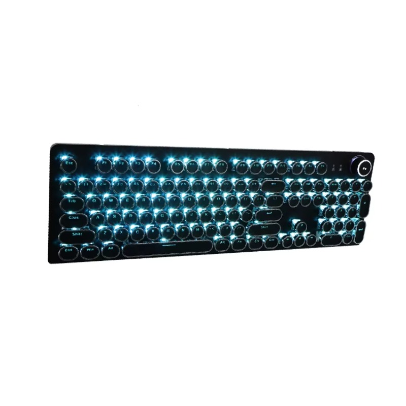 Typewriter Style Gaming Keyboa - Retro Gaming Uk ulasan dan harga