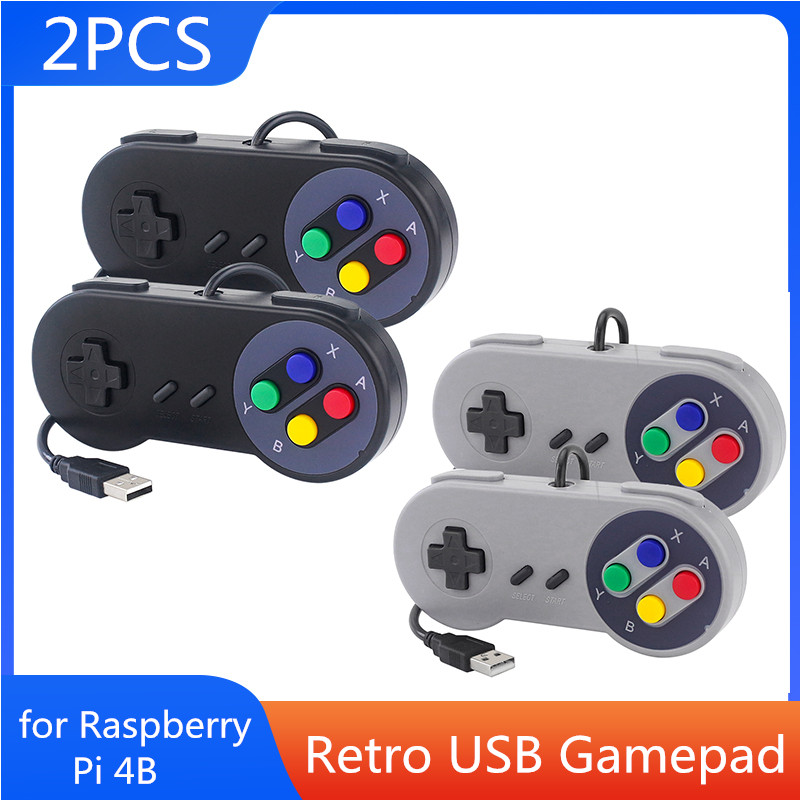 2PCs USB Gamepad Retro Gaming  - Retro Gaming Raspberry Pi ulasan dan harga