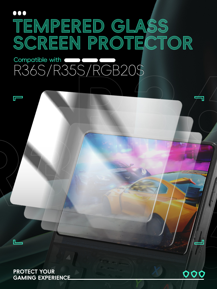 DATA FROG R36S Screen Protecto - Retro Gaming R36S ulasan dan harga
