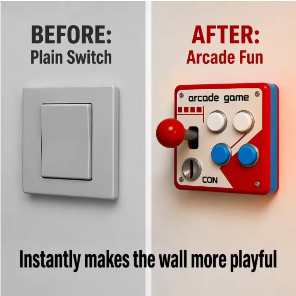 Retro Arcade Joystick Switch P - Retro Gaming Room ulasan dan harga