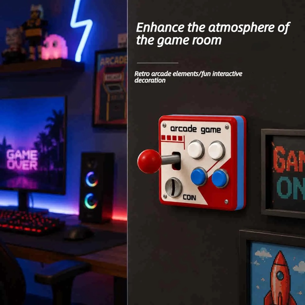 Retro Arcade Joystick Switch P - Retro Gaming Room ulasan dan harga