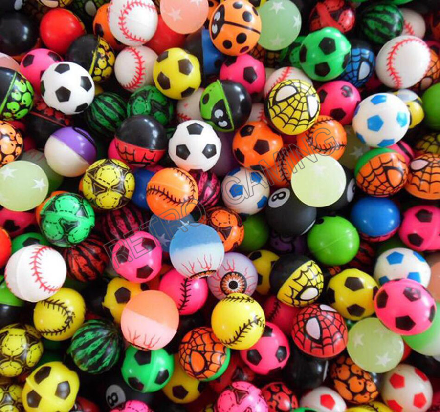 100pcs/lot Funny Toy Balls Mix - Retro Gaming Shop ulasan dan harga