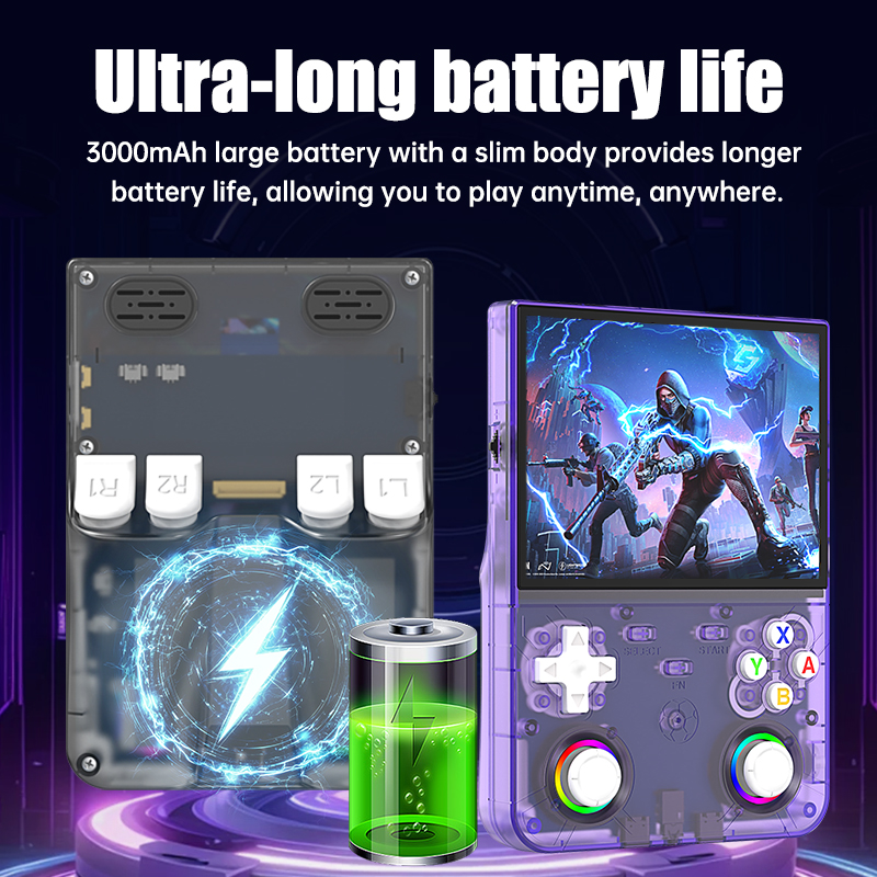 New R36 Ultra X Handheld Retro - Retro Gaming Linux ulasan dan harga