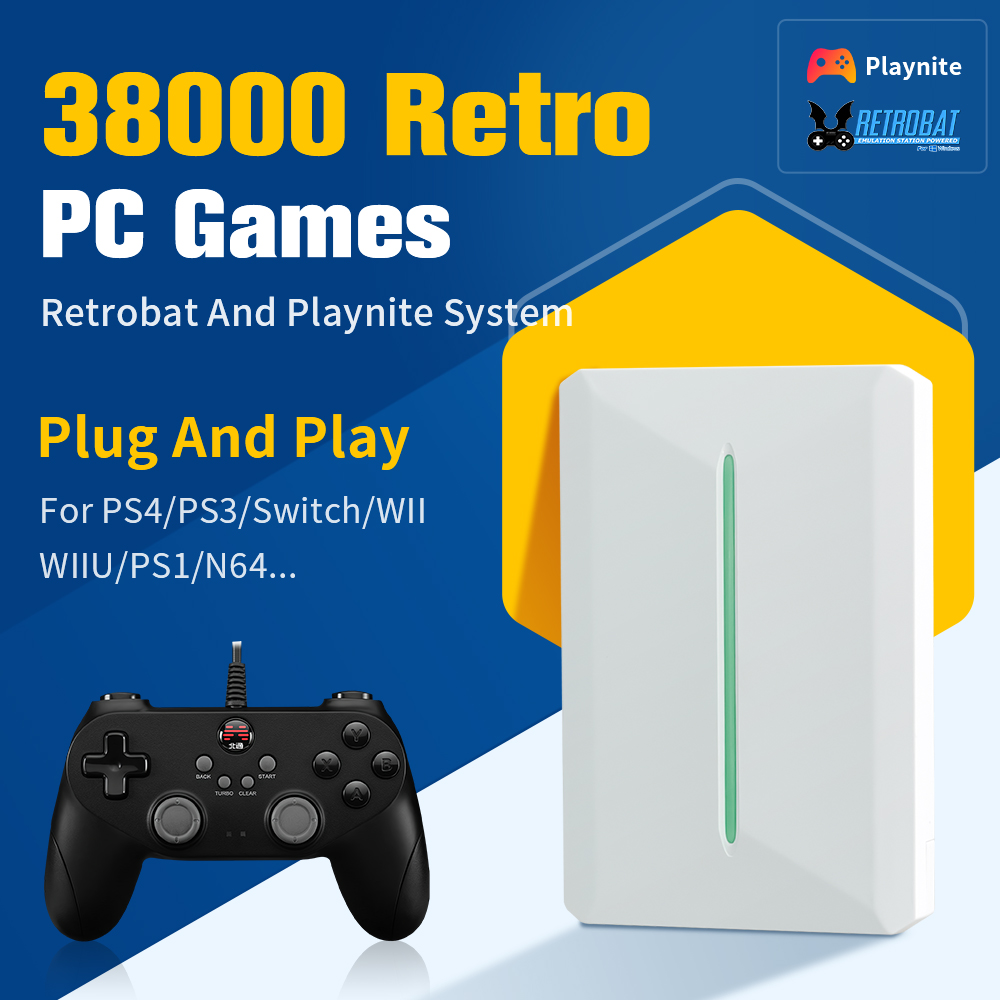 Portable 500G Retro Game Hard  - Retro Gaming Emulator Pc ulasan dan harga
