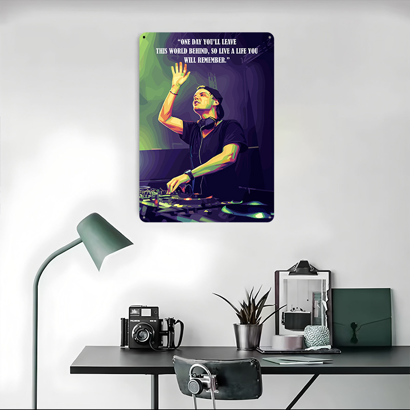 Avicii Quotes Printed Poster C - Retro Gaming Quotes ulasan dan harga