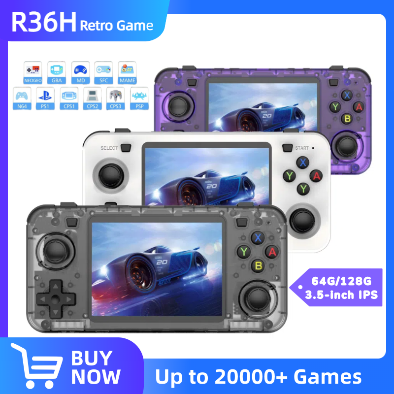 R36H Retro Handheld Video Game - Retro Gaming Linux ulasan dan harga