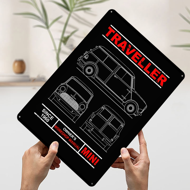 UK Car-Traveller Blueprint Pos - Retro Gaming Uk ulasan dan harga