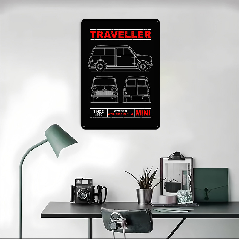 UK Car-Traveller Blueprint Pos - Retro Gaming Uk ulasan dan harga