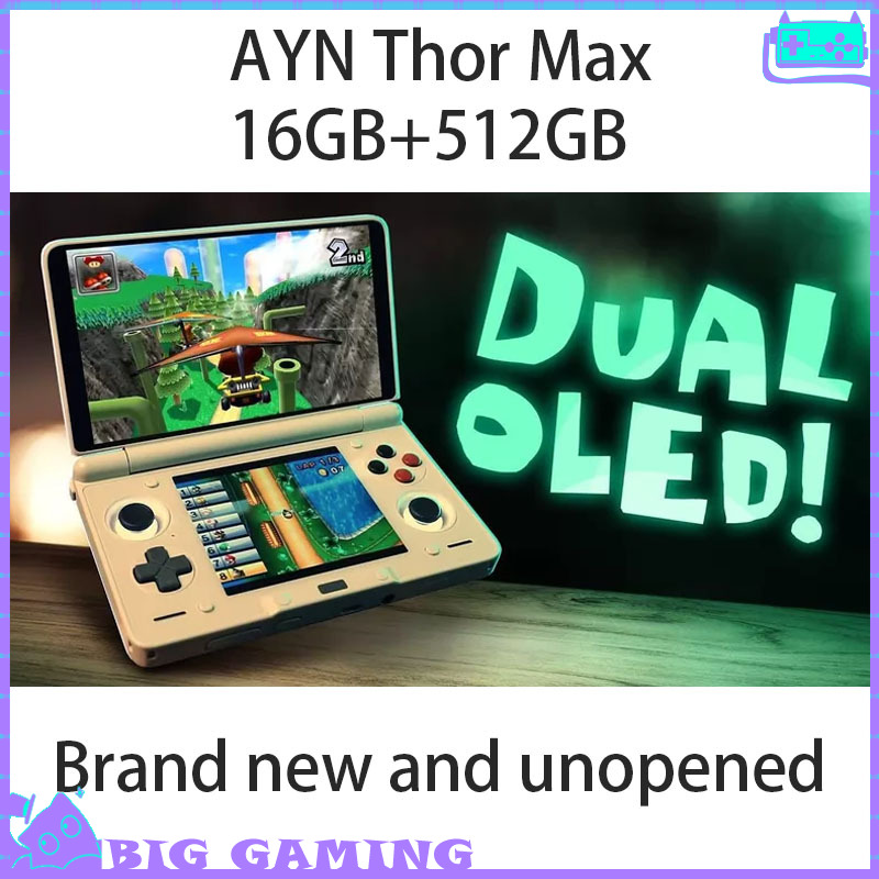 AYN Thor Max 16GB+512GB Flip H - Retro Gaming Xbox One ulasan dan harga