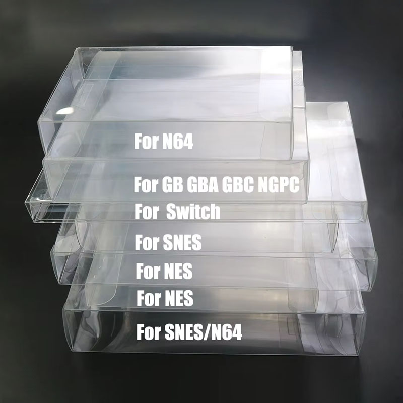 6PCS Clear Transparent Game Ca - Retro Gaming Xbox One ulasan dan harga