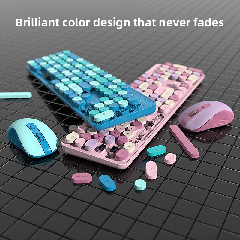 Custom Wireless Keyboard Mouse - Retro Gaming Uk ulasan dan harga