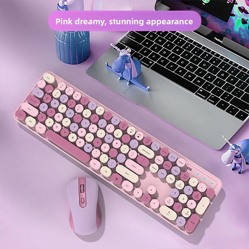 Custom Wireless Keyboard Mouse - Retro Gaming Uk ulasan dan harga