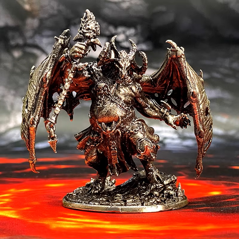 New Fantasy Metal Miniature De - Retro Gaming Tv ulasan dan harga