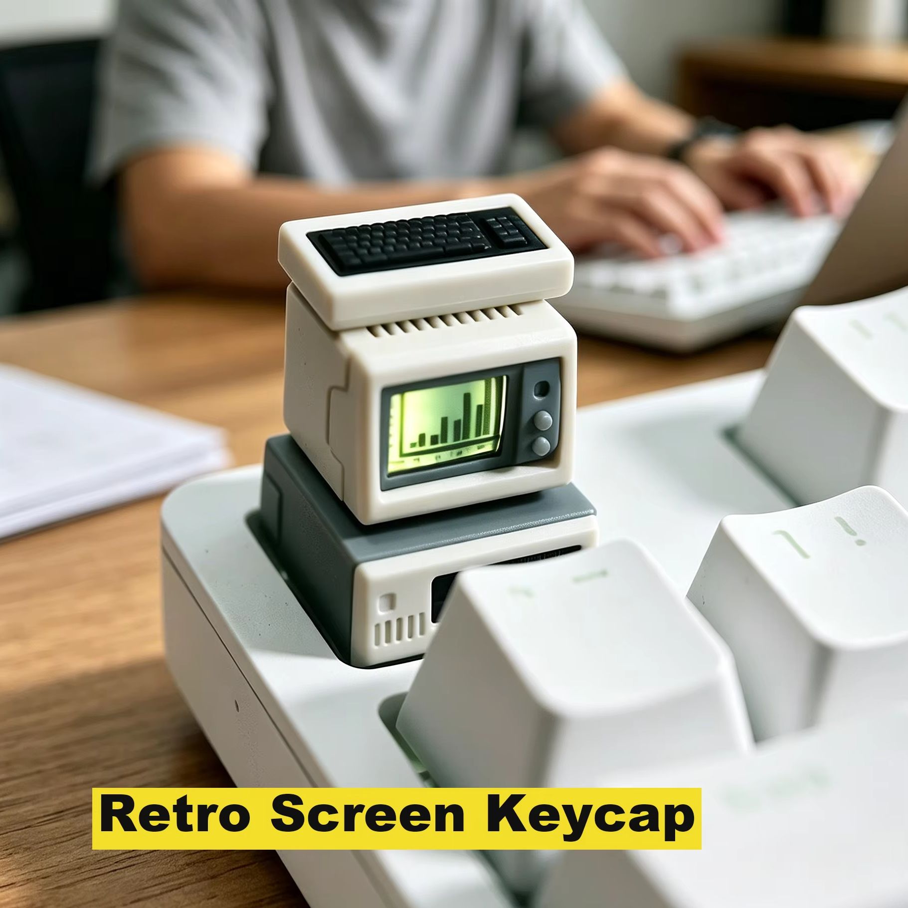 Backlit Retro Computer Keycap  - Retro Gaming Unit ulasan dan harga