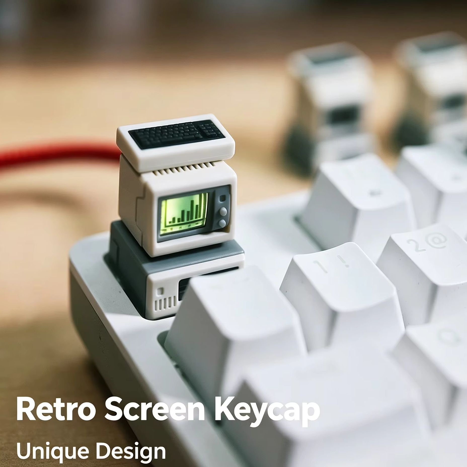 Backlit Retro Computer Keycap  - Retro Gaming Unit ulasan dan harga