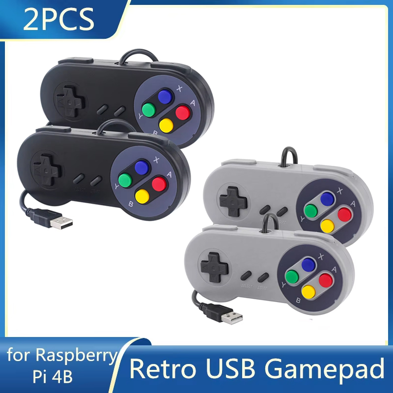 2PCs USB Gamepad Retro Gaming  - Retro Gaming Raspberry Pi ulasan dan harga