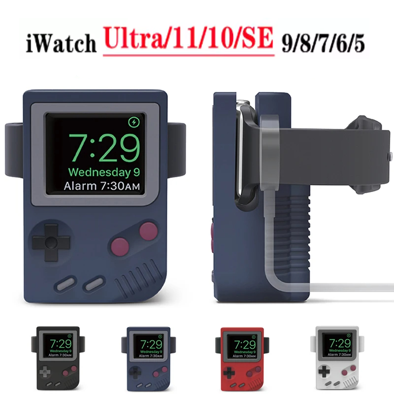 Silicone Holder for IWatch Cha - Retro Gaming Design ulasan dan harga
