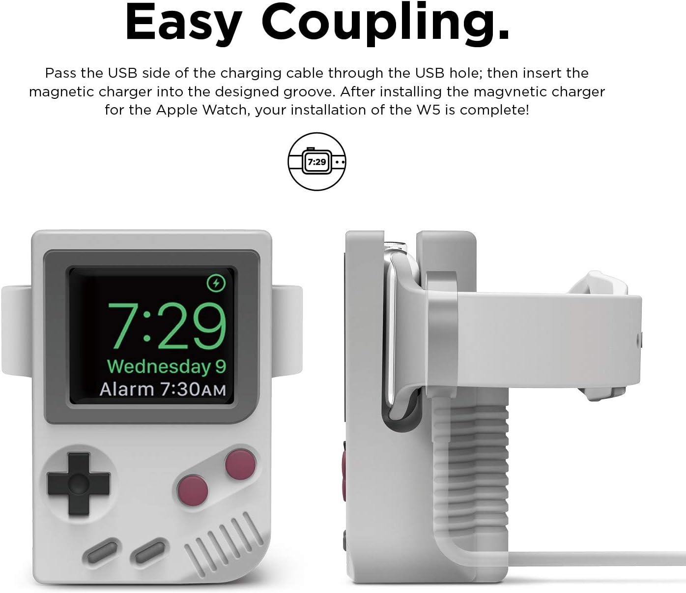 Silicone Holder for IWatch Cha - Retro Gaming Design ulasan dan harga