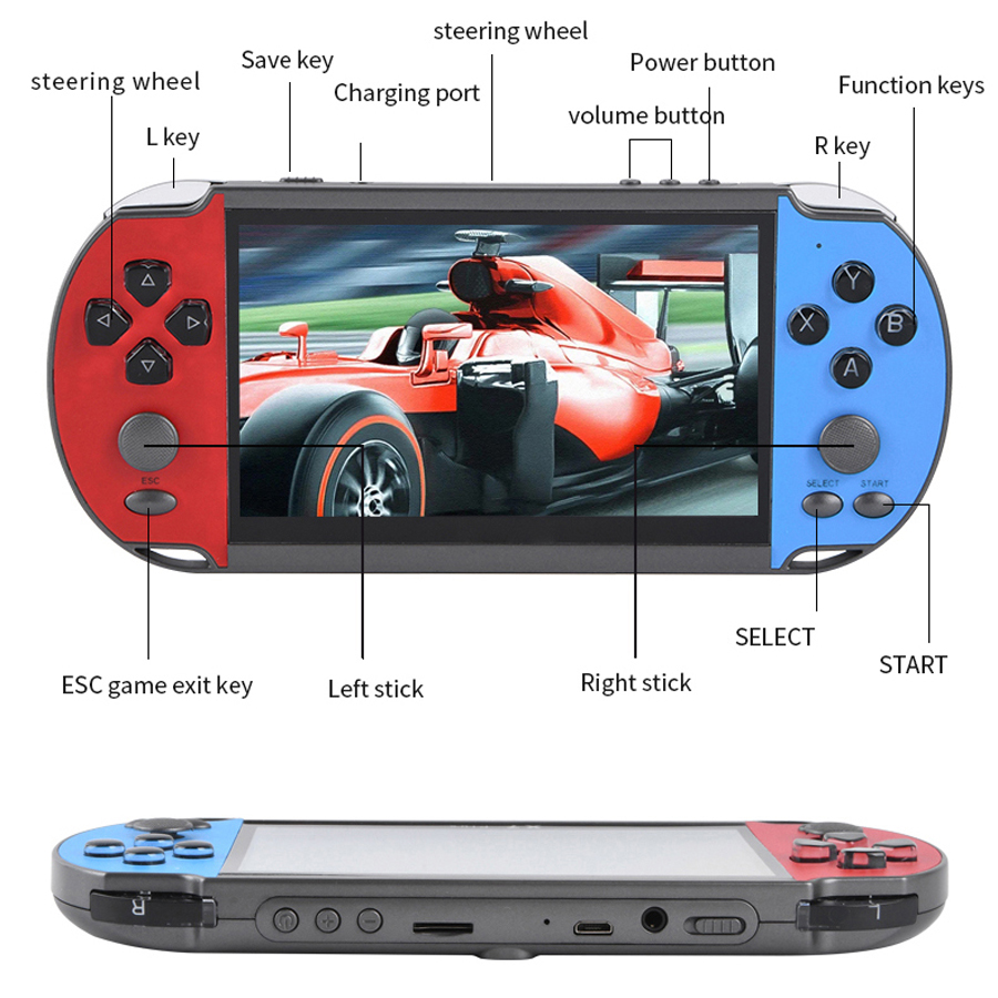 Portable Handheld Videogame TV - Retro Gaming Arcade Console ulasan dan harga