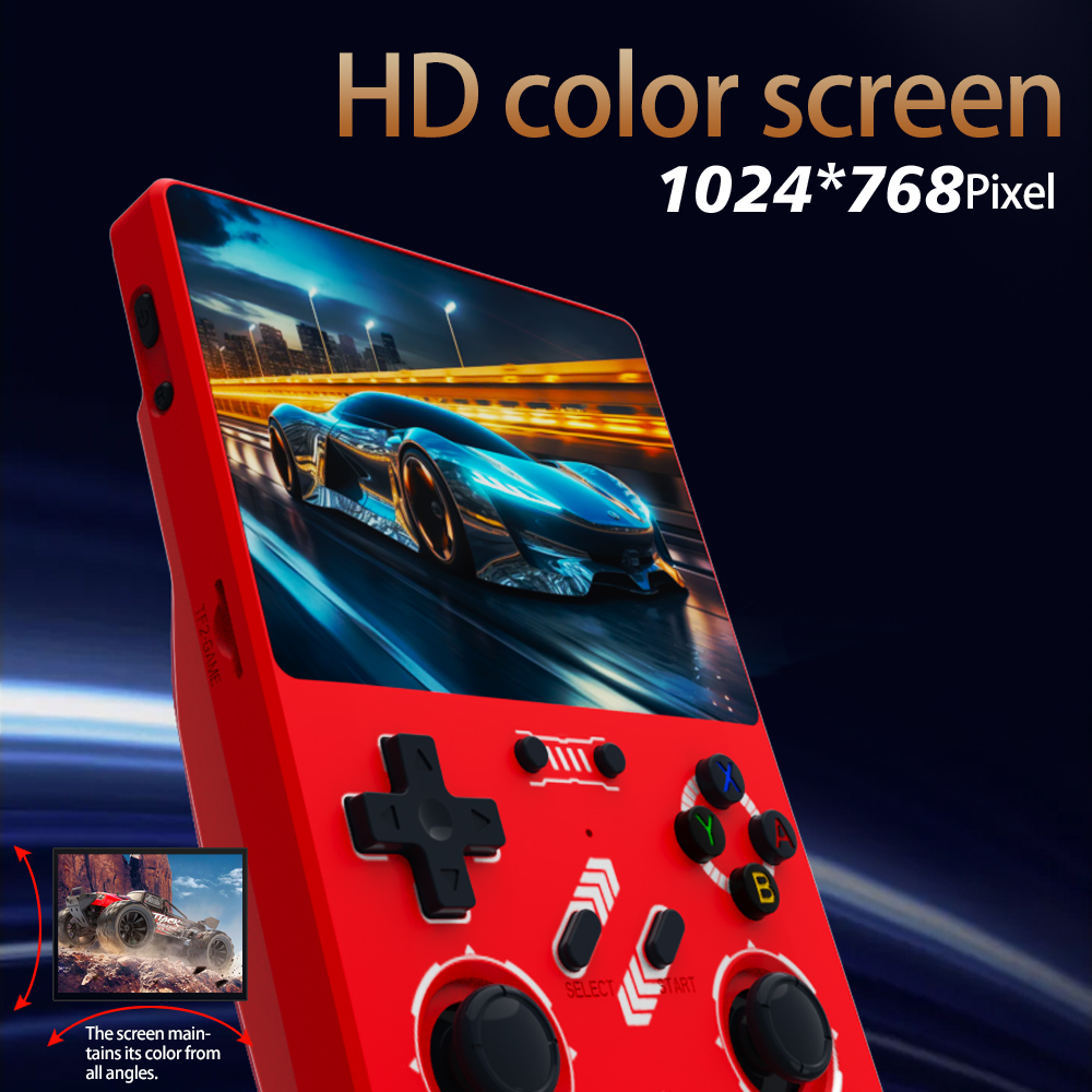 BOYHOM R40XX Handheld Game Con - Retro Gaming Linux ulasan dan harga