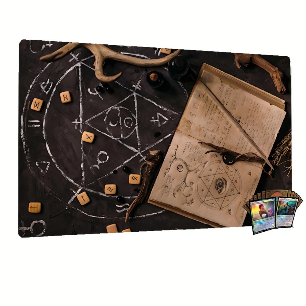 Large Desk Mat, Retro Occult   - Mouse Gaming Retro ulasan dan harga