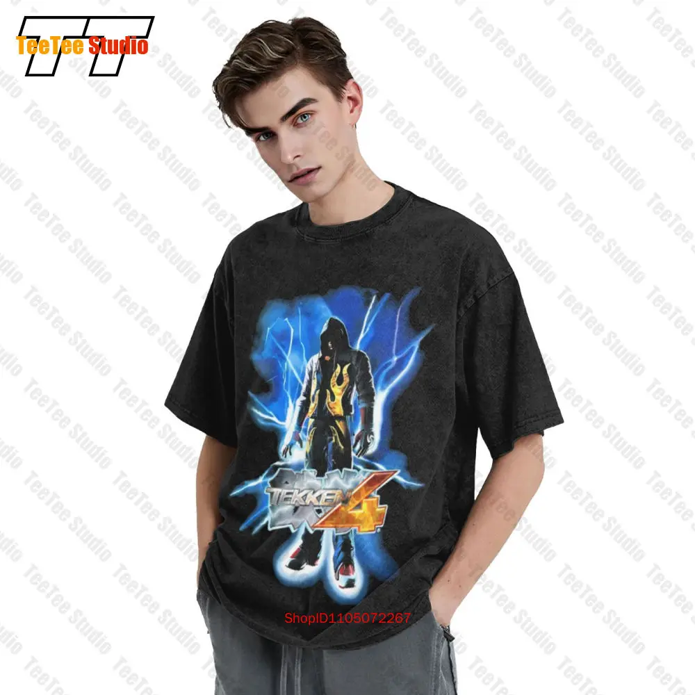 Vintage Tekken 4 Namco Promo A - Retro Gaming T Shirts ulasan dan harga