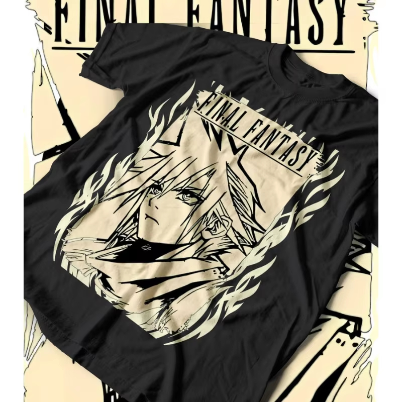 Final Fantasy VII Rebirth FF7  - Retro Gaming T Shirts ulasan dan harga