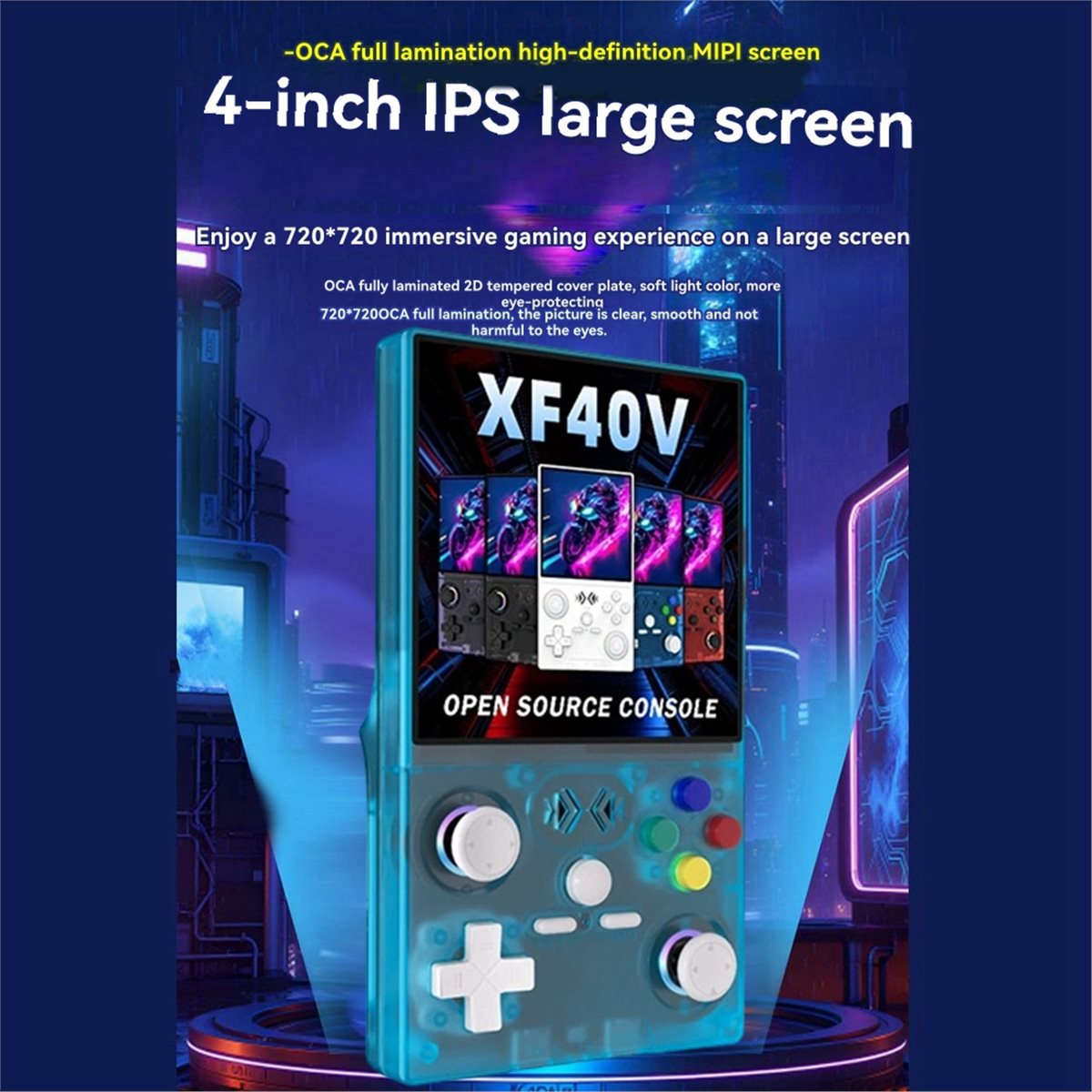 A86G NEW XF40V Retro Handheld  - Retro Gaming Linux ulasan dan harga
