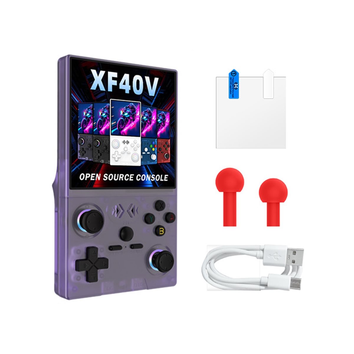 A86G NEW XF40V Retro Handheld  - Retro Gaming Linux ulasan dan harga