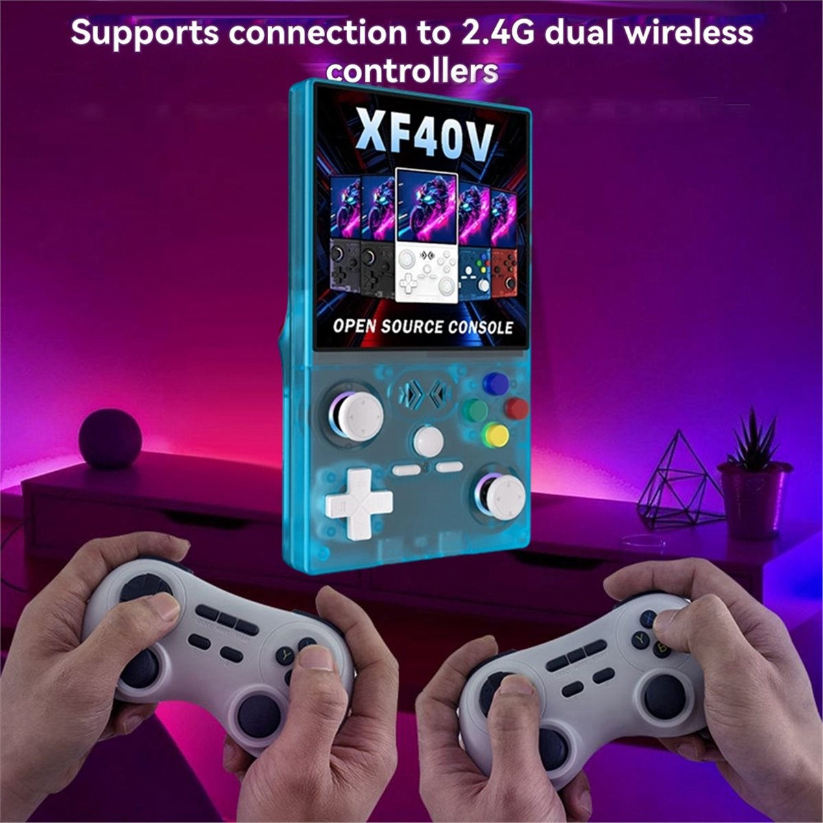 A86G NEW XF40V Retro Handheld  - Retro Gaming Linux ulasan dan harga