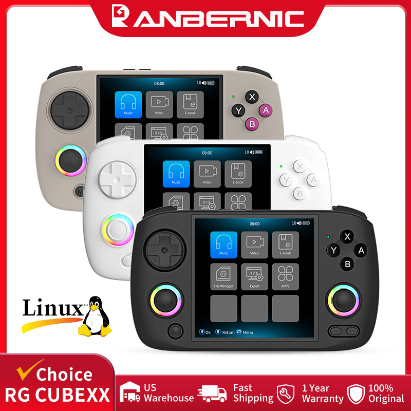 ANBERNIC RG CubeXX Handheld Ga - Retro Gaming Linux ulasan dan harga