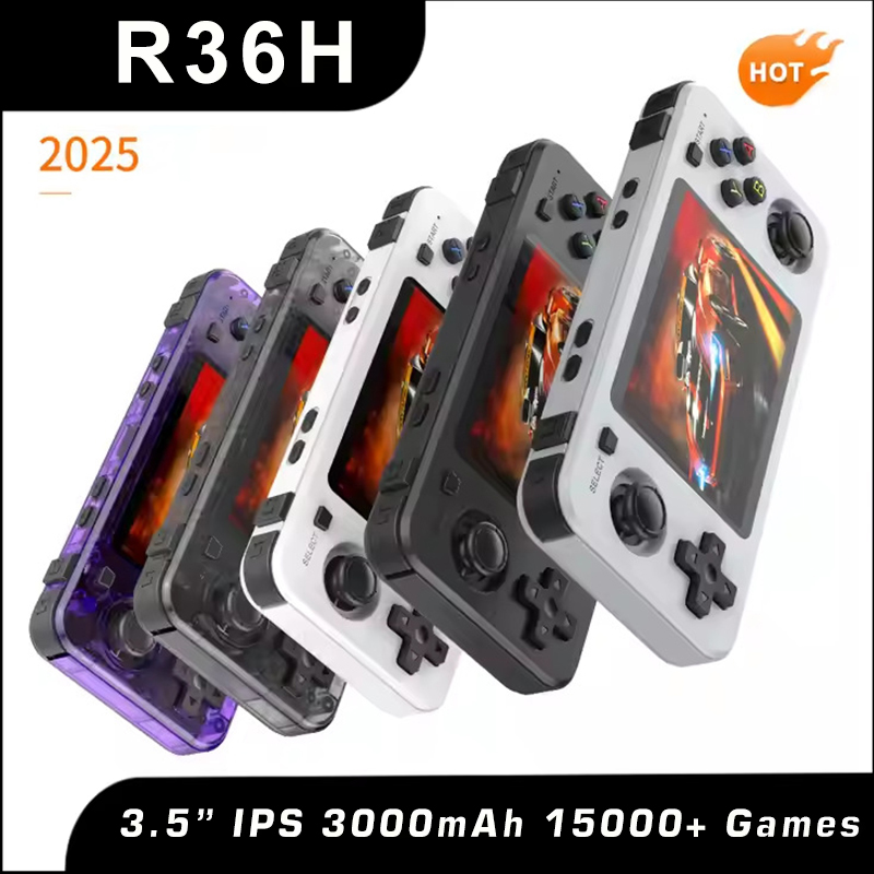 New R36H Retro Handheld Consol - Retro Gaming R36S ulasan dan harga
