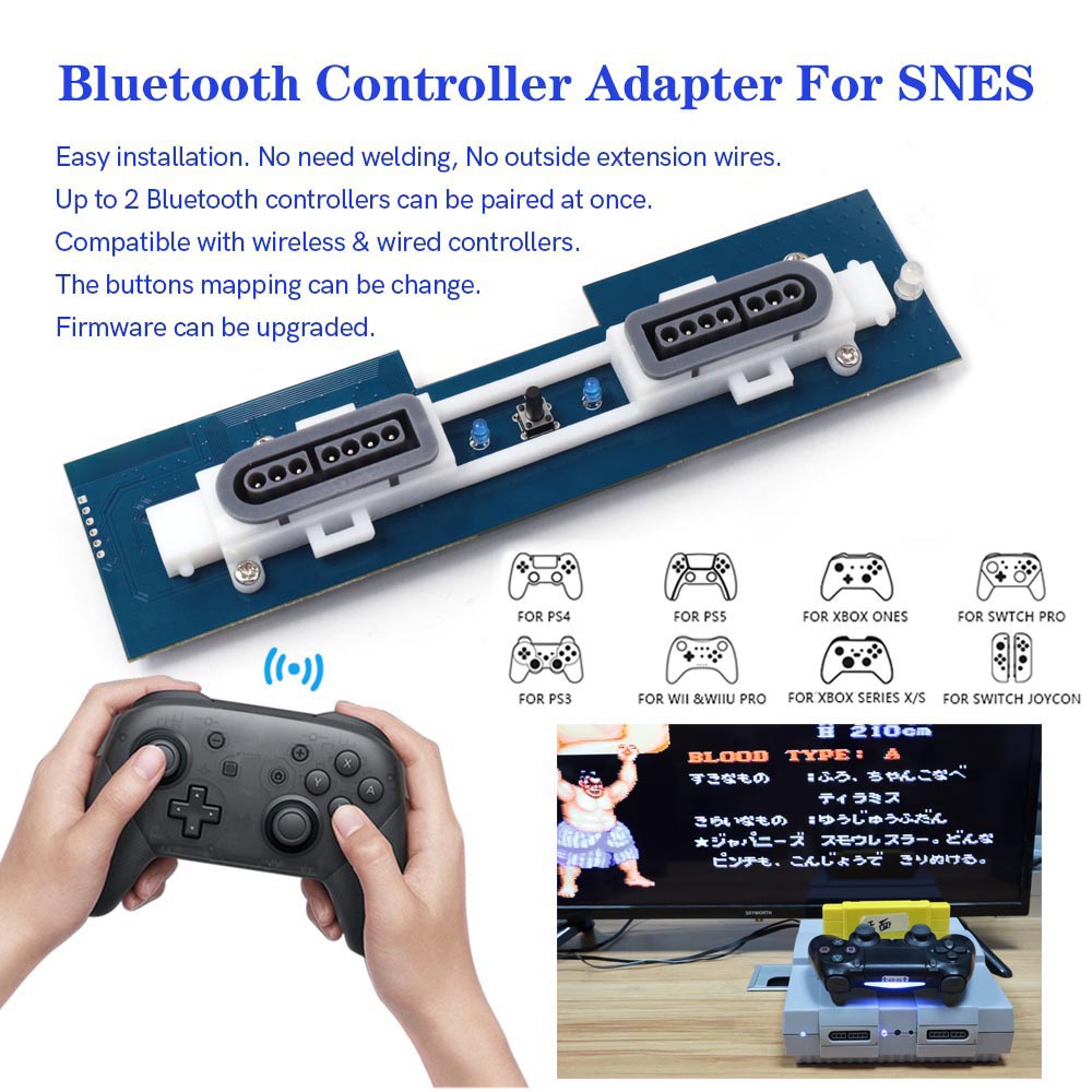 Retro Receiver For US SNES Blu - Retro Gaming Xbox One ulasan dan harga