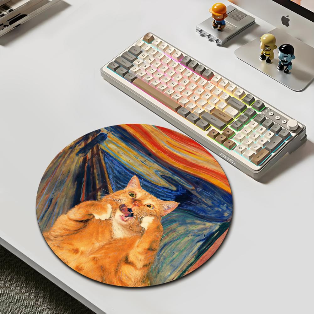 Cute Cats Mouse Pad Vintage St - Mouse Gaming Retro ulasan dan harga